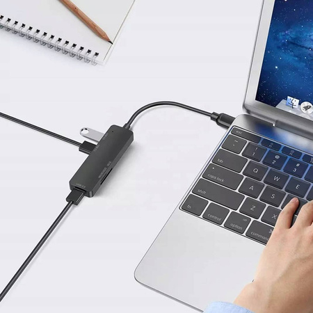 Rozgałęźnik rozdzielacz portów HUB USB 3.0 MicroSD SD