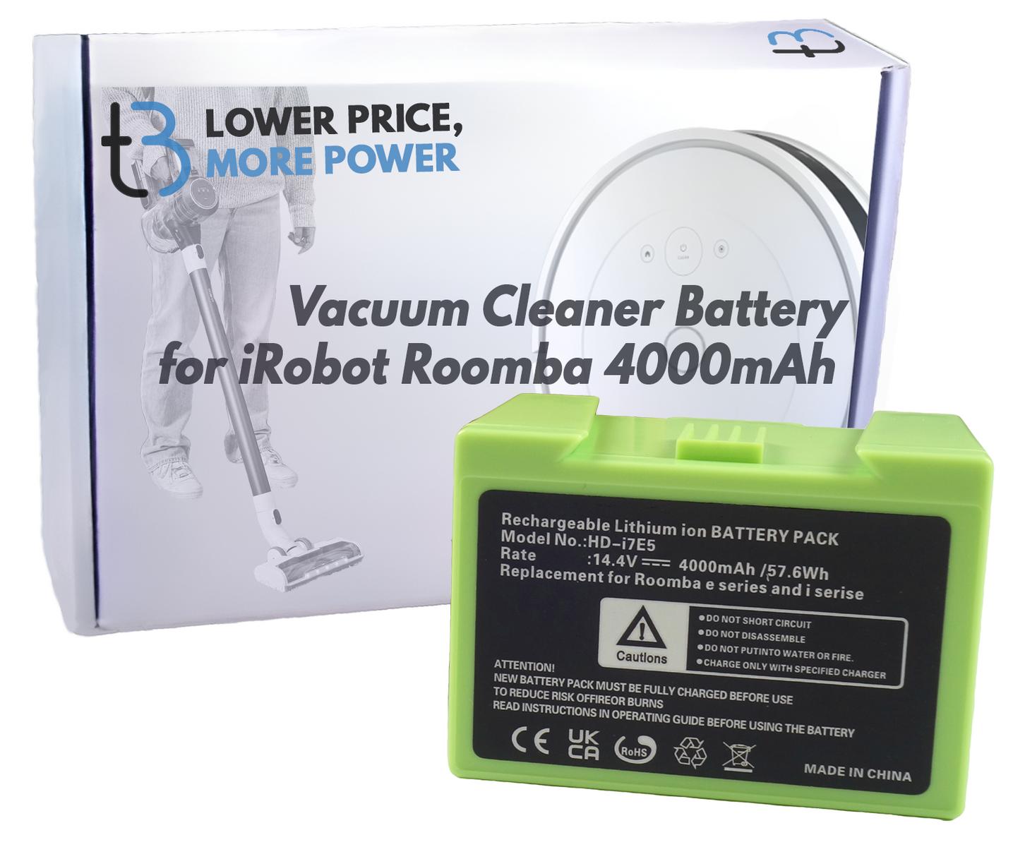 Bateria Akumulator do iRobot Roomba i3 i4 i7 i7+ i8 i8+ e5 e6 5150 7150