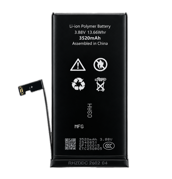 Bateria Akumulator do iPhone 15 A3090 Powiększona 3520mAh BEZ KOMUNIKATU