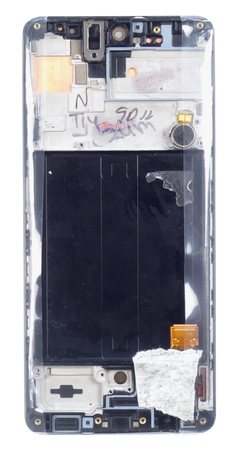 Oryginalny wyświetlacz do Samsung Galaxy A51 SM-A515 Refabrykowany Ramka (REF)