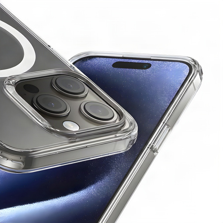 Etui Plecki Bezbarwne Magnetyczne MagSafe do Apple iPhone 16 Plus Clear