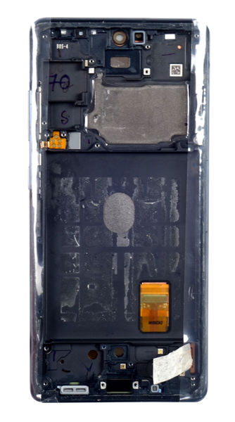 Oryginalny wyświetlacz LCD do Samsung Galaxy S20 FE G781 Niebieska Ramka Regenerowany (REF)