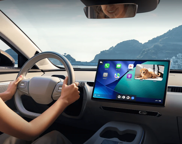 Elektroniczna Niania Kamera Samochodowa Ottocast Cabin Care Apple CarPlay