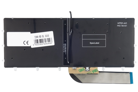 Klawiatura Dell Precision 5510 M5510 5520 M5520 5530 5540 XPS 7590 9550 9570 LED