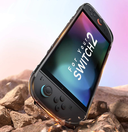 Etui ochronne TPU Czarna Nakładka Case JSAUX do konsoli Nintendo Switch 2