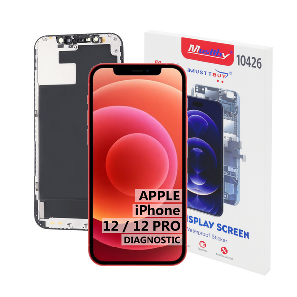 Wyświetlacz Soft OLED Programowalny jako Oryginał do Apple iPhone 12 12 Pro