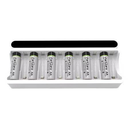 Ładowarka do Akumulatorów 12-kanałowa VariCore VC12+ do AA AAA Ni-MH Ni-CD