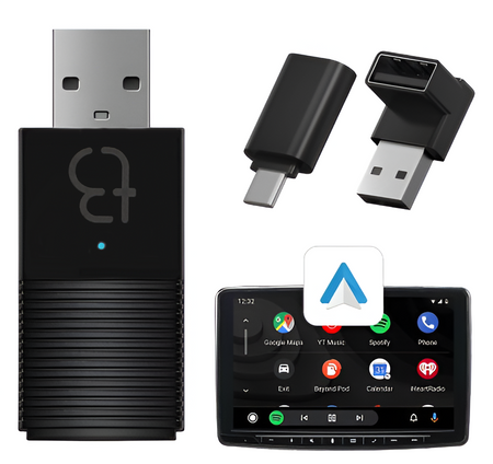 Bezprzewodowy Adapter Mini USB TB NANO Carplay / Android Auto do samochodu czarny