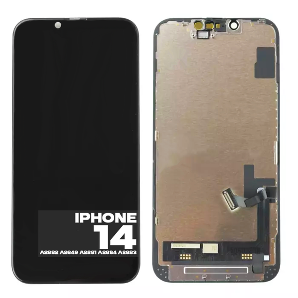 Wyświetlacz LCD Ekran dotykowy Digitizer do iPhone 14 Wymieniona szyba