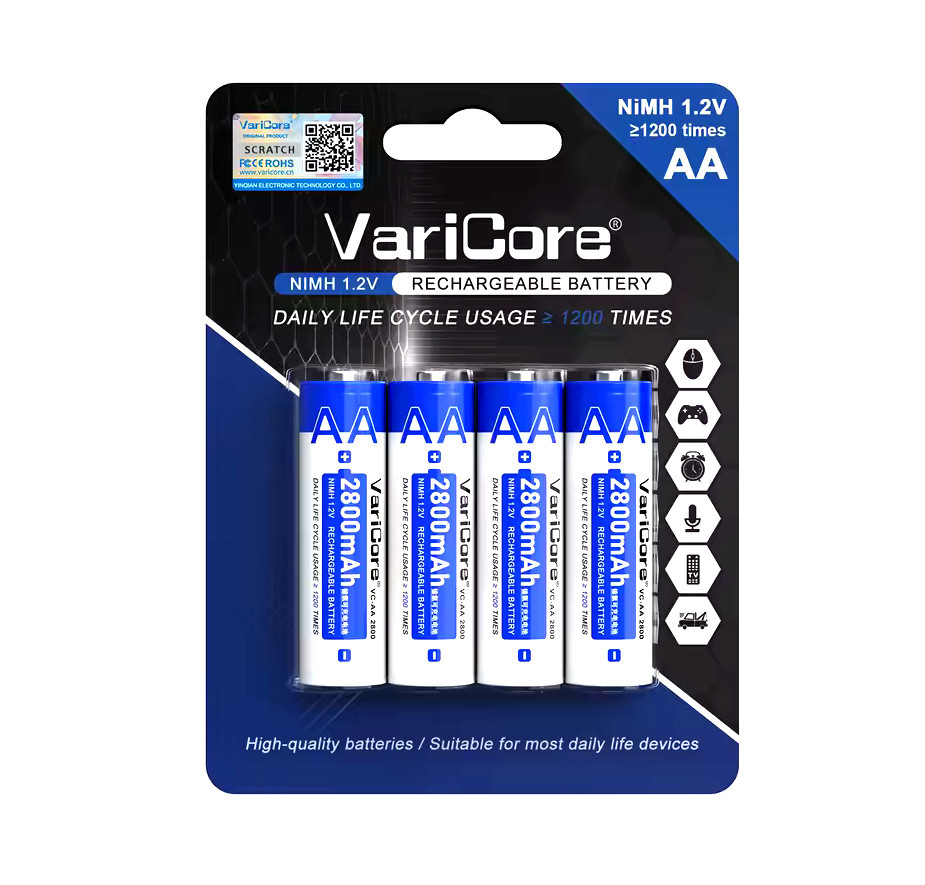 Akumulator bateria ogniwo VariCore VC-AA 2800 AA-Ni-MH 1.2V 2800mAh 4-pak
