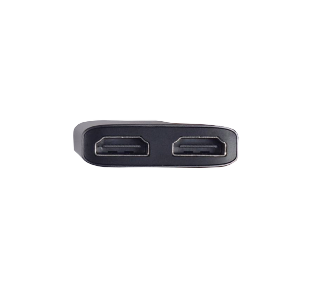 Adapter Rozdzielacz Stacja HUB USB / USB-C 2x HDMI dla dwóch monitorów