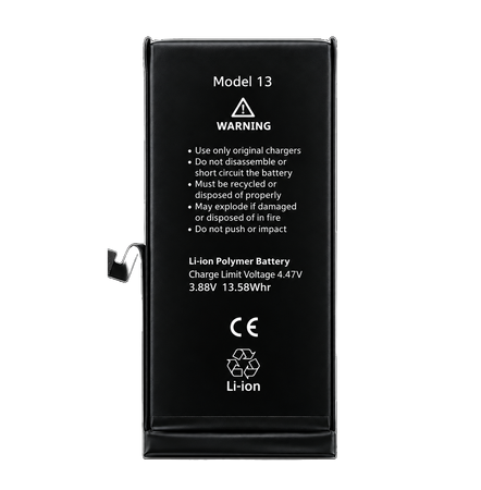 Bateria Akumulator do iPhone 13 A2482 Powiększona 3500mAh BEZ KOMUNIKATU