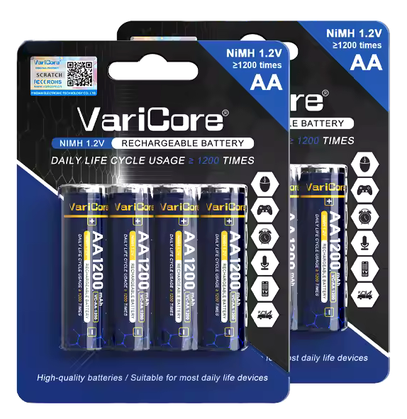 Akumulator bateria ogniwo VariCore VC-AA 1200 AA-Ni-MH 1.2V 1200mAh 4-pak