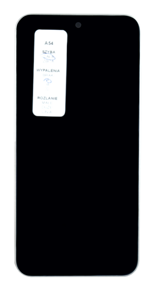 Oryginalny wyświetlacz Ekran do Samsung Galaxy A54 SM-A546 Ramka Srebrna (Demontaż)