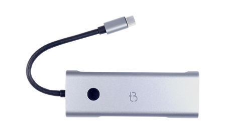 Stacja Dokująca 9w1 HUB USB 3.0 HDMI Power Delivery 100W 4K 60Hz Przycisk