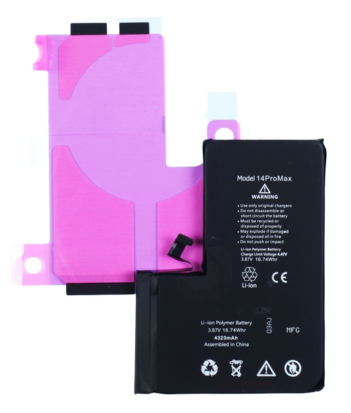 Bateria do Apple iPhone 14 Pro Max 4323mAh BEZ KOMUNIKATU Crack BMS + klej
