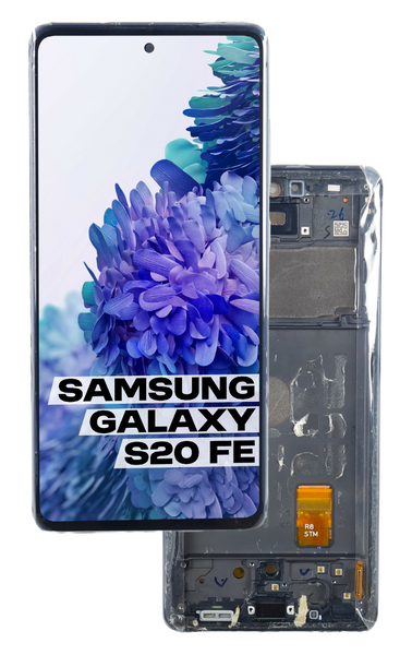 Oryginalny wyświetlacz Samsung Galaxy S20 FE G781 Ramka Regenerowany (REF)