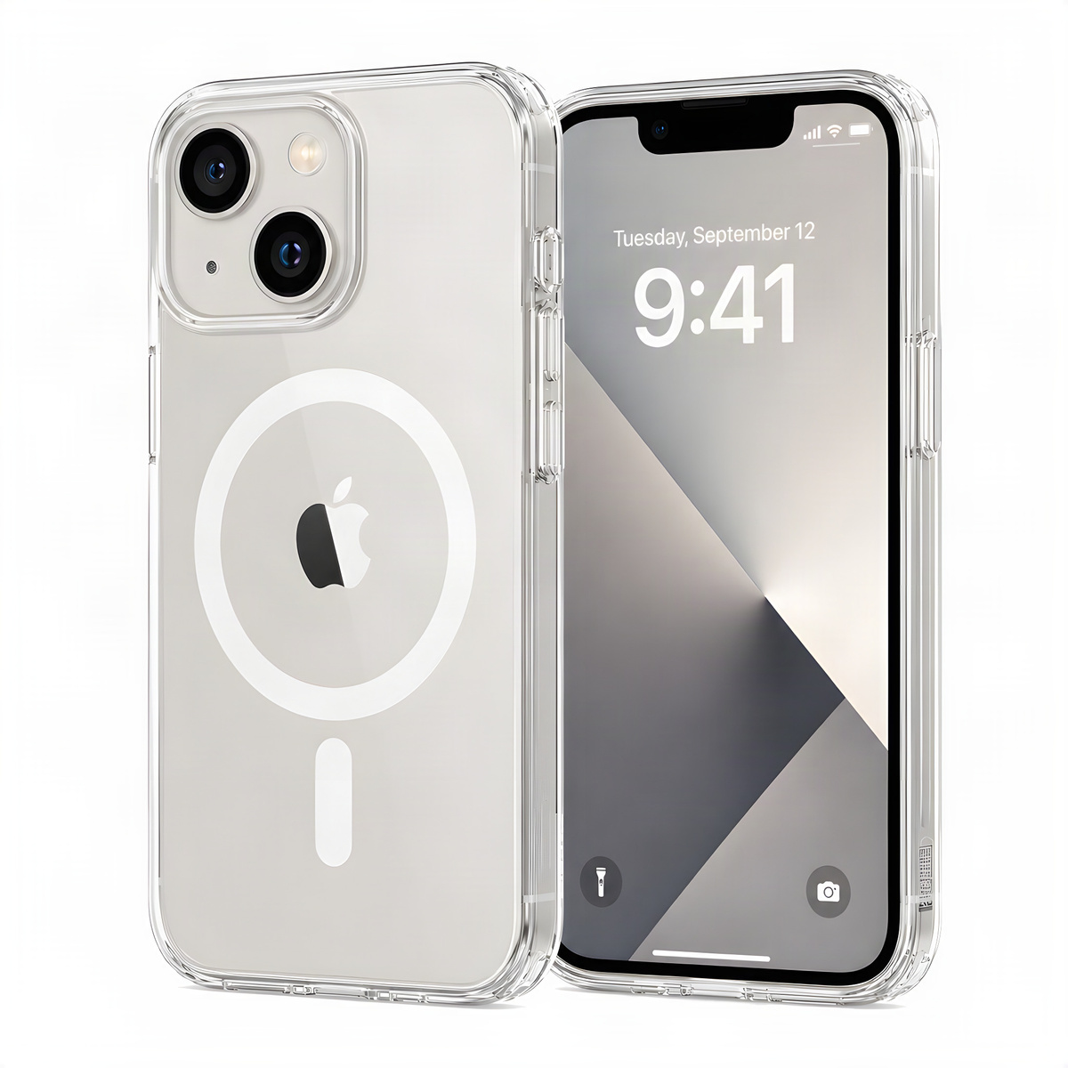 Etui Plecki Bezbarwne Magnetyczne MagSafe do Apple iPhone 13 Clear Case