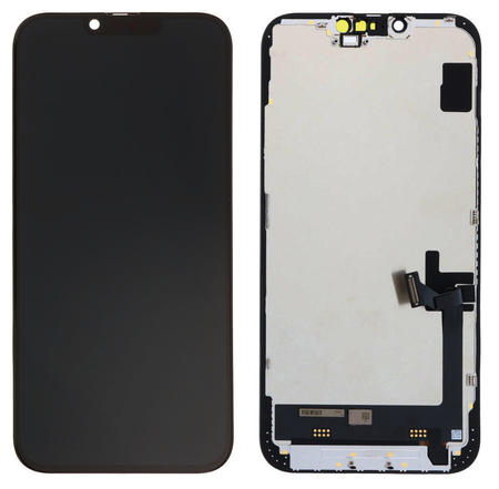 Oryginalny wyświetlacz LCD do Apple iPhone 14 Wymieniona szybka BEZ IC