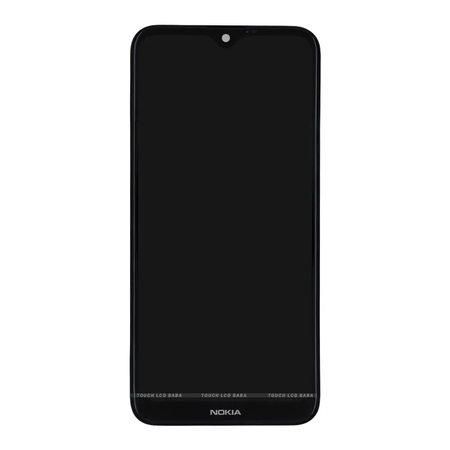 Oryginalny wyświetlacz LCD + ekran dotykowy Nokia 2.3 TA-1206 Ramka Czarna