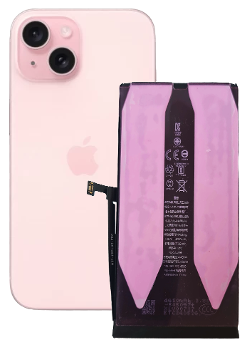 Bateria do Apple iPhone 15 Plus 4650mAh A3094 A2847 A3093 BEZ KOMUNIKATU