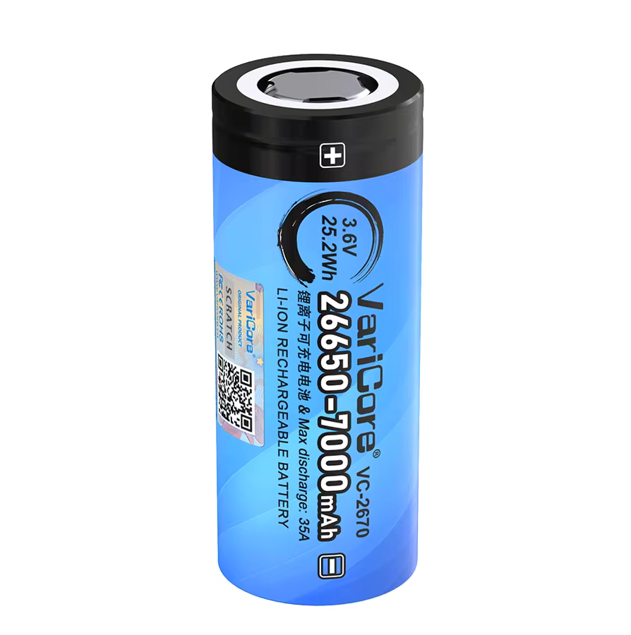 Akumulator bateria ogniwo VariCore VC-2670 26650 Li-ion 3.7V 7000mAh