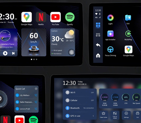 Ottocast P3 OttoAIBox 8G/128G Bezprzewodowy Apple Carplay Android Auto Karta SIM TF Mini HDMI