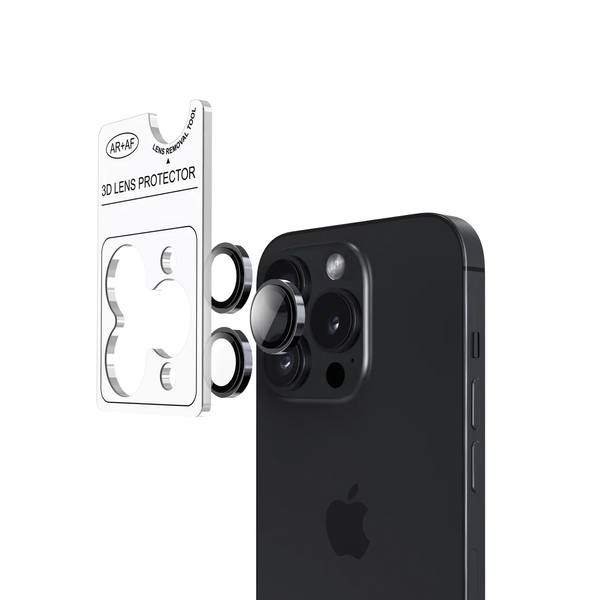 Szkło Ochronne na aparat obiektyw do iPhone 16 Pro / 16 Pro Max + Aplikator