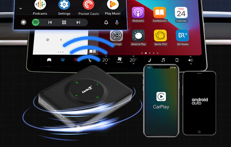 Adapter bezprzewodowy Carlinkit CPC200-T2C CarPlay dla TESLA Model Y S 3 X