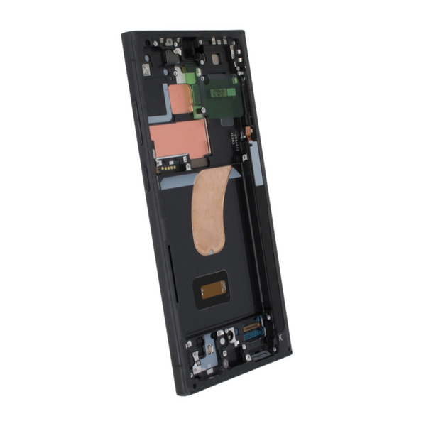 Oryginalny Wyświetlacz do Samsung Galaxy S23 Ultra SM-S918 GH82-30465A GH82-30466A GH82-30467A Czarny Korpus
