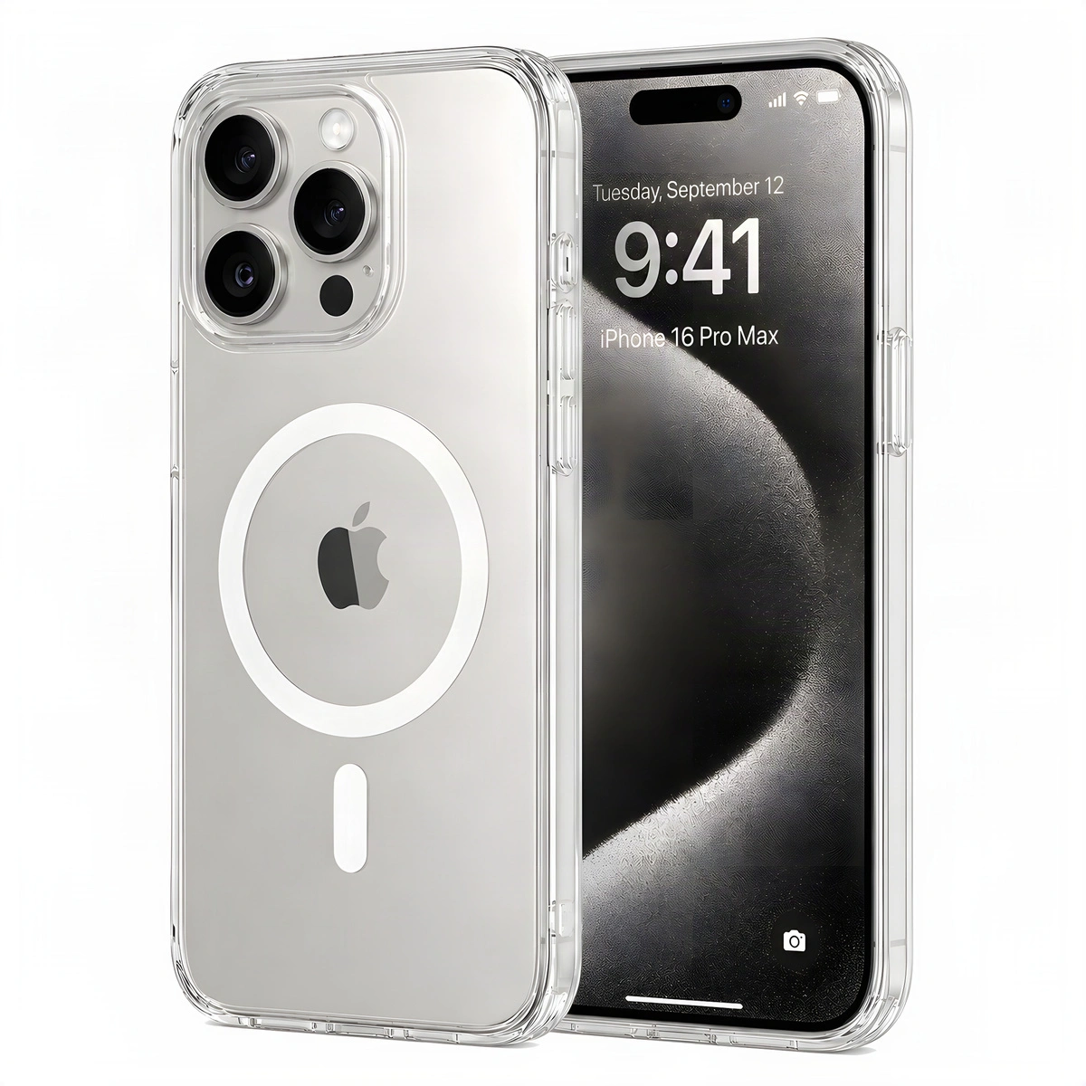 Etui Plecki Bezbarwne Magnetyczne MagSafe do Apple iPhone 16 Pro Max Clear