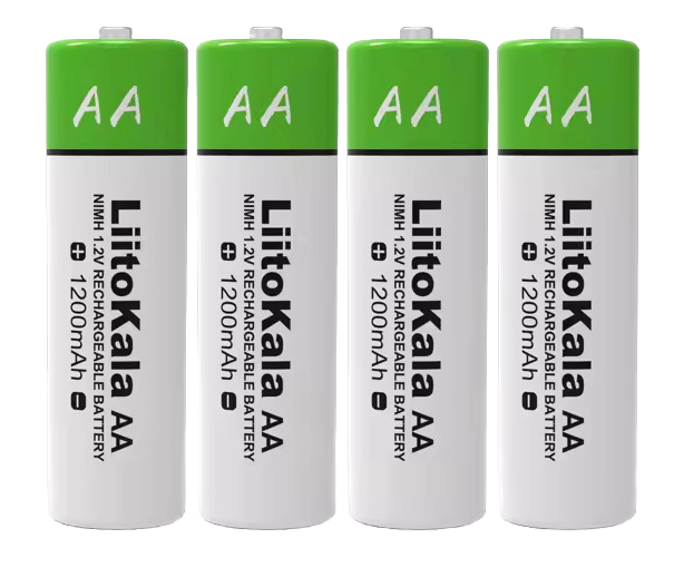 Akumulator akumulatorki Baterie LiitoKala AA R6 1.2V 1200mAh Ni-MH 4 szt.