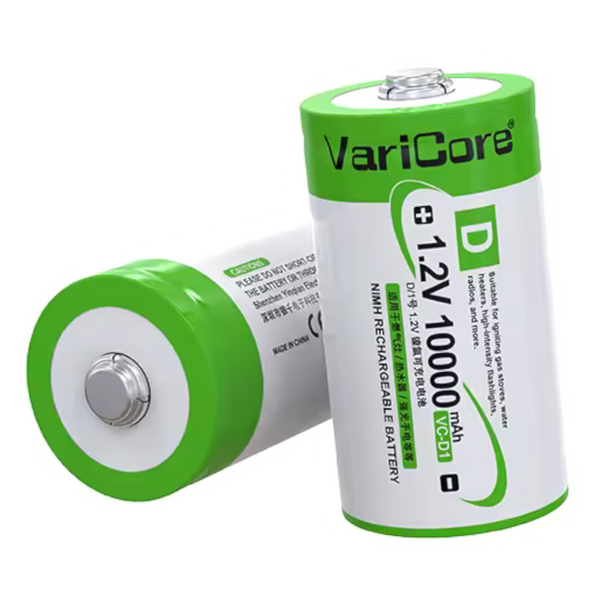 Akumulator bateria ogniwo VariCore VC-D1 D (R20) Ni-MH 1.2V 10000mAh