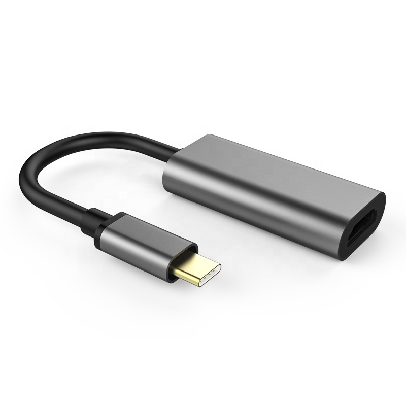 Adapter HUB USB-C Przejściówka na HDMI 4K 30Hz 3840x2160p Thunderbolt 3.0