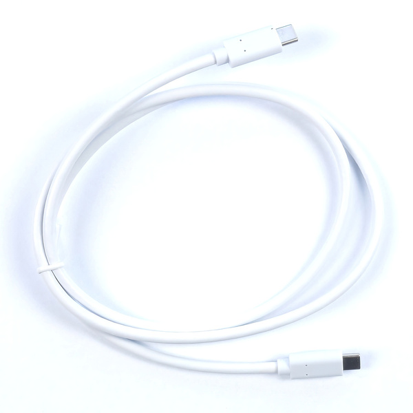 KABEL PRZEWÓD USB-C do USB-C  1m 30W biały