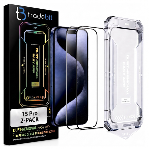 Wyświetlacz Soft OLED Programowalny do Apple iPhone 15 Pro 120Hz + szkło hartowane z aplikatorem