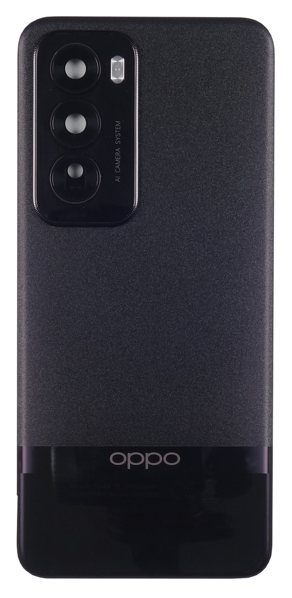 Klapka Baterii Plecki Obudowa do Oppo Reno 12 Pro - Czarna