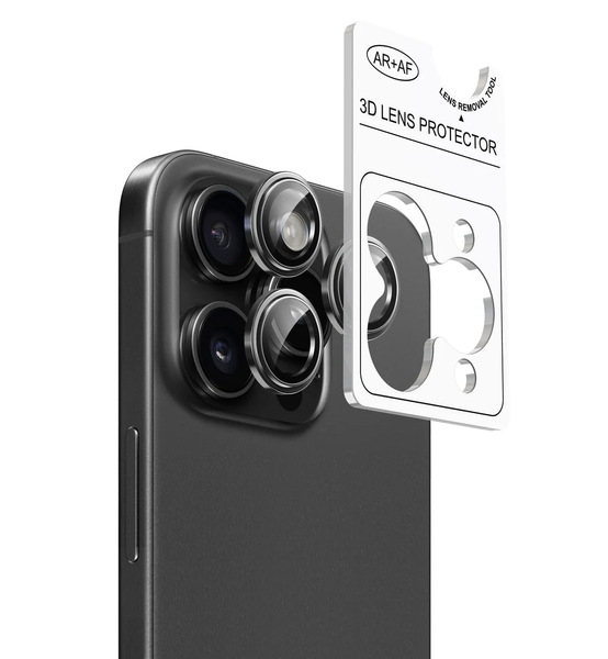 Szkło Ochronne na aparat obiektyw do iPhone 14 Pro / 14 Pro Max + Aplikator