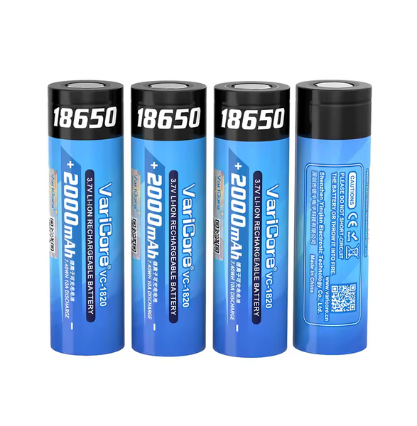 Akumulator bateria ogniwo VariCore VC-1820 18650 Li-ion 3.7V 2000mAh