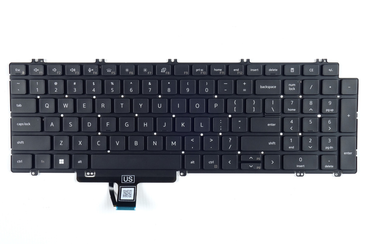 Klawiatura Dell Latitude 5520 5530 5540 5521 5531 Precision 3560 3570 3580 3561 3571 3581 N7N16 0N7N16 LED