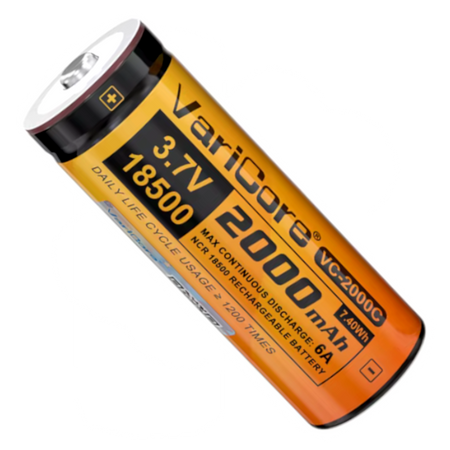 Akumulator bateria ogniwo VariCore VC-2000C Plus 18500 Li-ion 3.7V 2000mAh