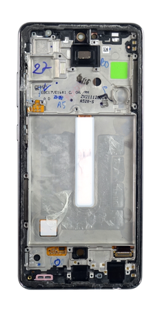 Oryginalny wyświetlacz Ekran do Samsung Galaxy A52s SM-A528 Ramka Czarna (Demontaż)