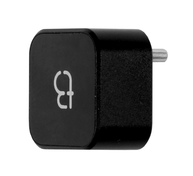 Bezprzewodowy Adapter Tradebit TB CUBE USB-C CarPlay / Android Auto Czarny