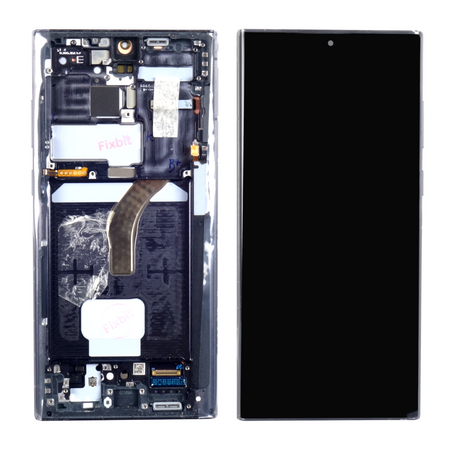 Oryginalny wyświetlacz do Samsung Galaxy S22 Ultra Regenerowany (REF) Ramka