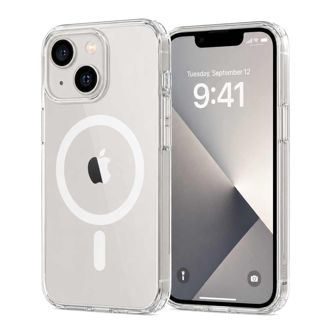 Etui Plecki Bezbarwne Magnetyczne MagSafe do Apple iPhone 13 Mini Clear