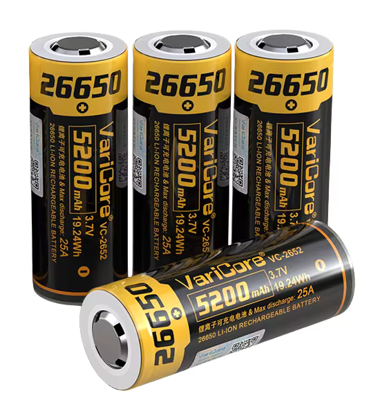 Akumulator bateria ogniwo VariCore VC-2652 26650 Li-ion 3.7V 5200mAh