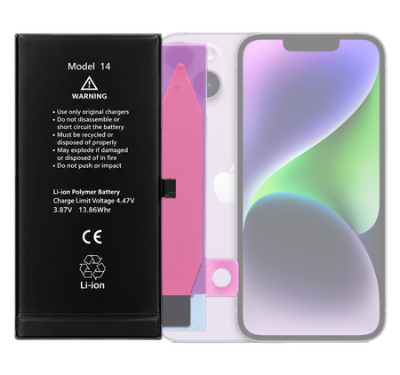 Bateria Akumulator do iPhone 14 A2882 Powiększona 3580mAh BEZ KOMUNIKATU