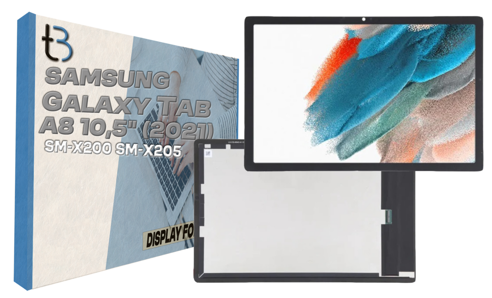 Oryginalny wyświetlacz z dotykiem do Samsung Galaxy Tab A8 10.5" X200 X205