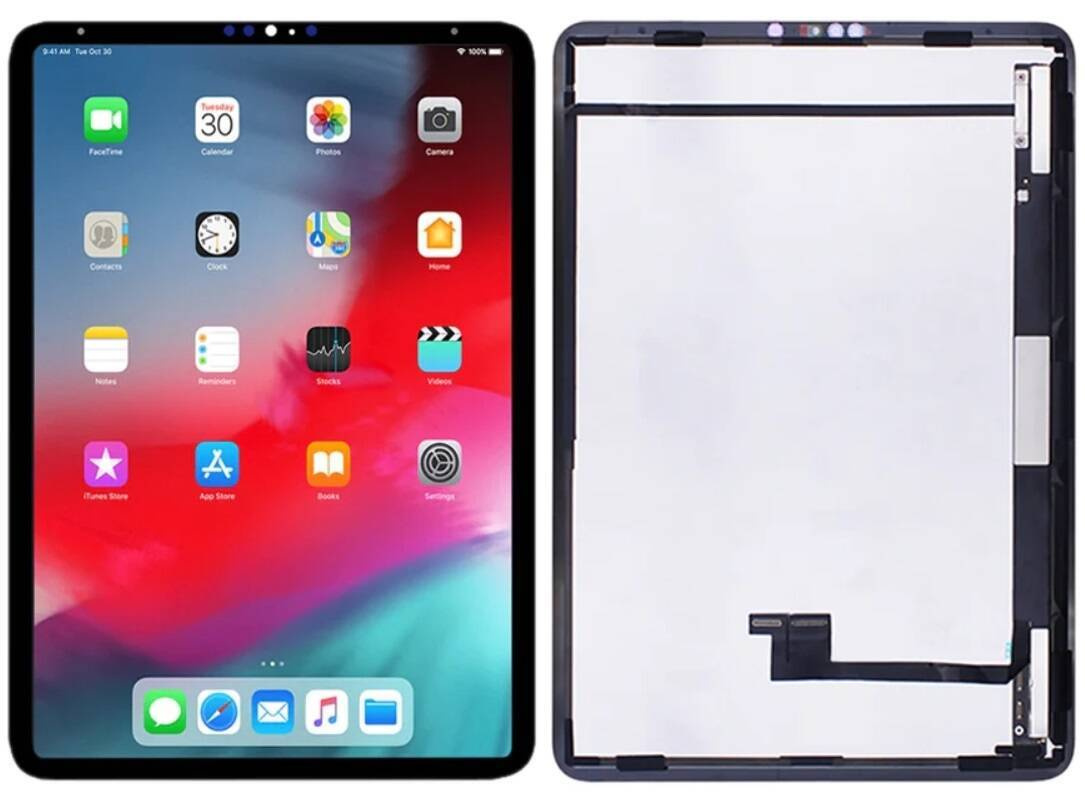 Oryginalny wyświetlacz LCD + ekran dotykowy iPad Pro 11  Gen 1 2018 (Regenerowany) Czarny