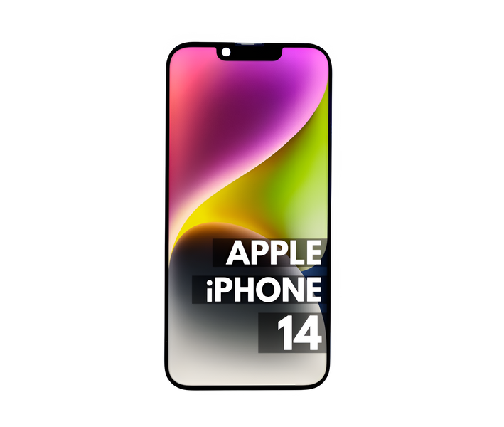 Oryginalny wyświetlacz do Apple iPhone 14 Wymieniona Szybka z taśmą Diagnostic